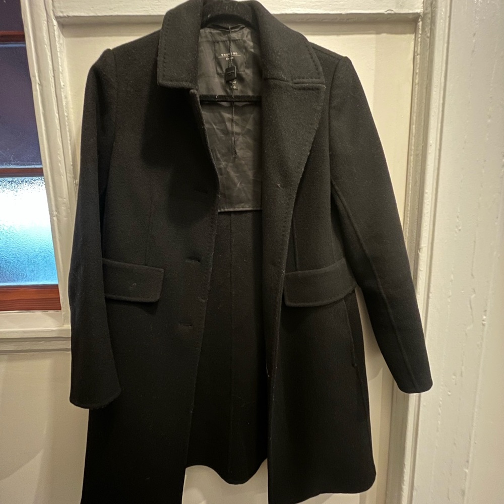 Weekend Max Mara Black wool coat - US size 2